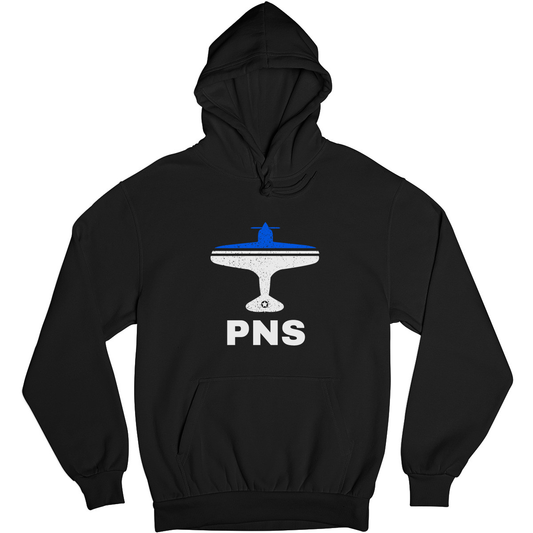 Fly Pensacola PNS Airport Unisex Hoodie | Black