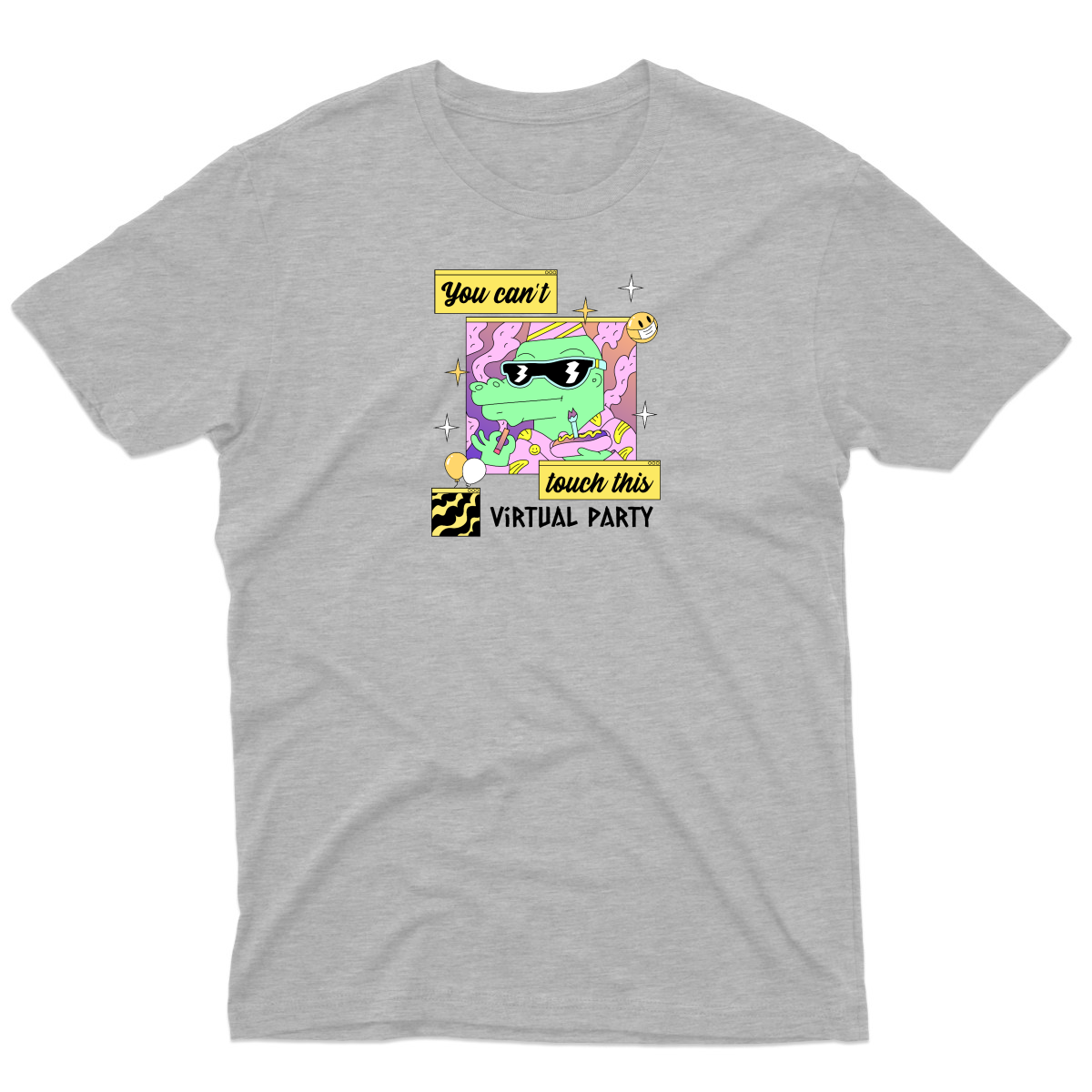 You Can't Touch This Men's T-shirt | Gray