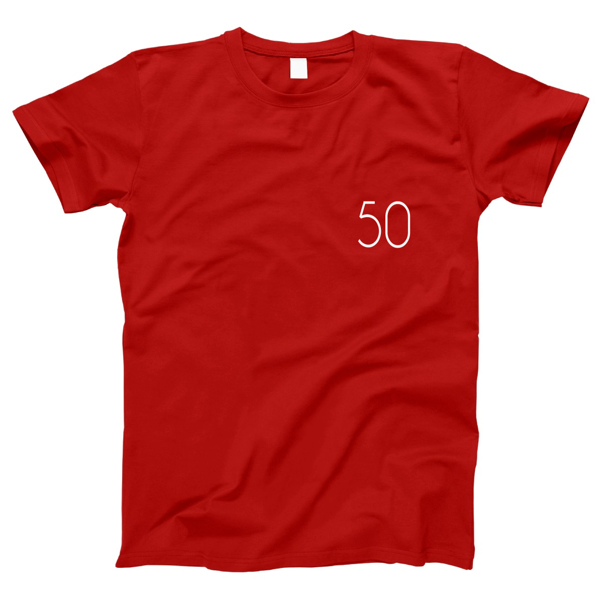 Simple 50 Women's T-shirt | Red