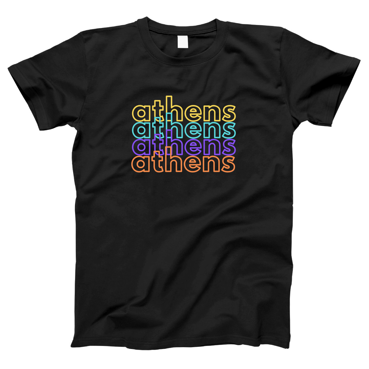 Athens Women's T-shirt | Black