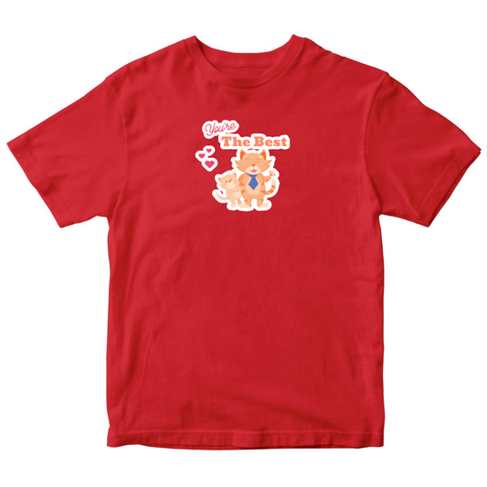 You are the Best Toddler T-shirt | Red