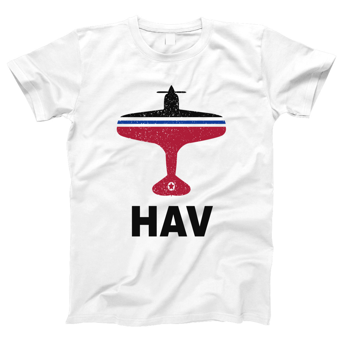 Fly Havana HAV Airport Women's T-shirt | White