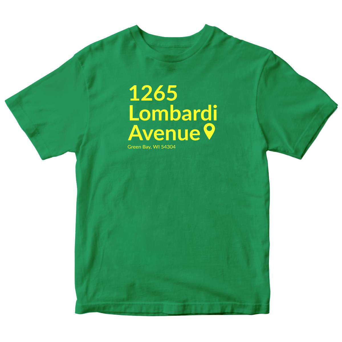 Green Bay Football Stadium Kids T-shirt | Green