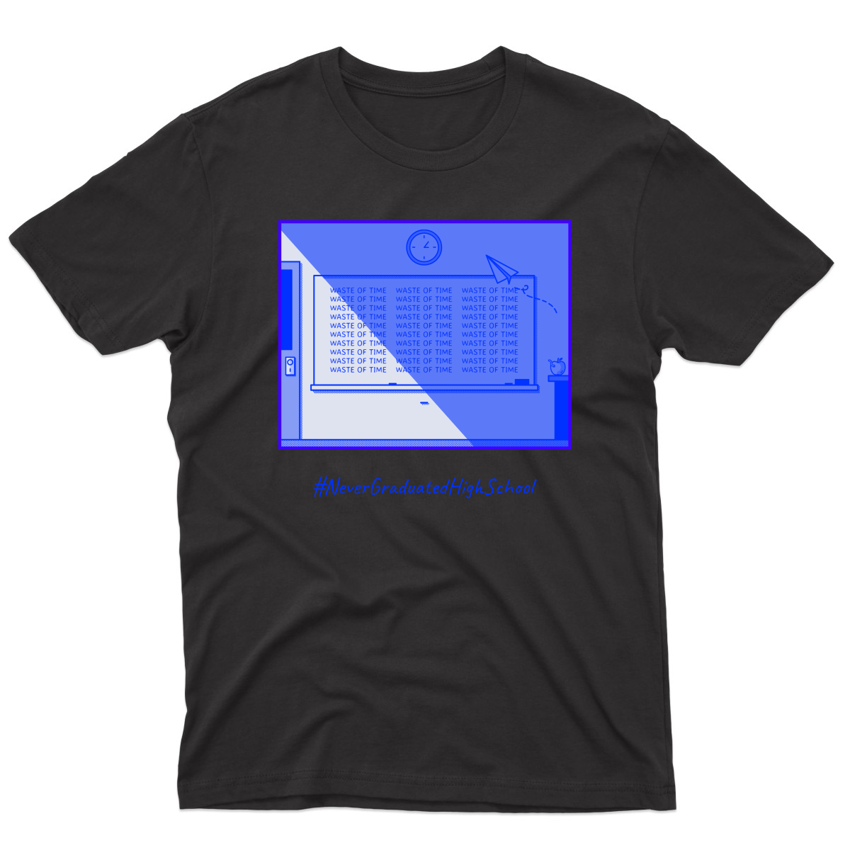 High School Men's T-shirt | Black