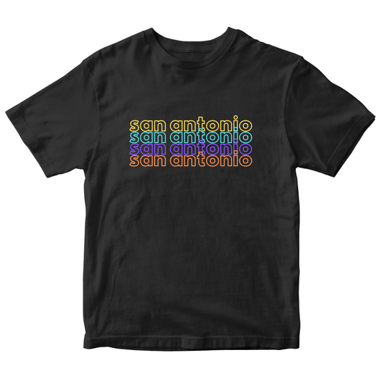 San Antonio Kids T-shirt | Black