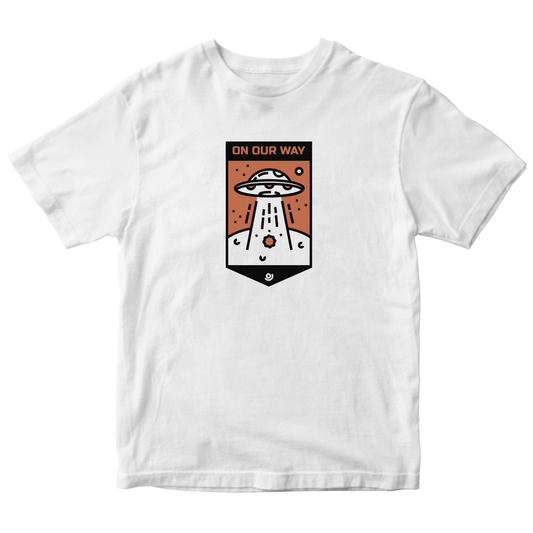 On Our Way Kids T-shirt | White
