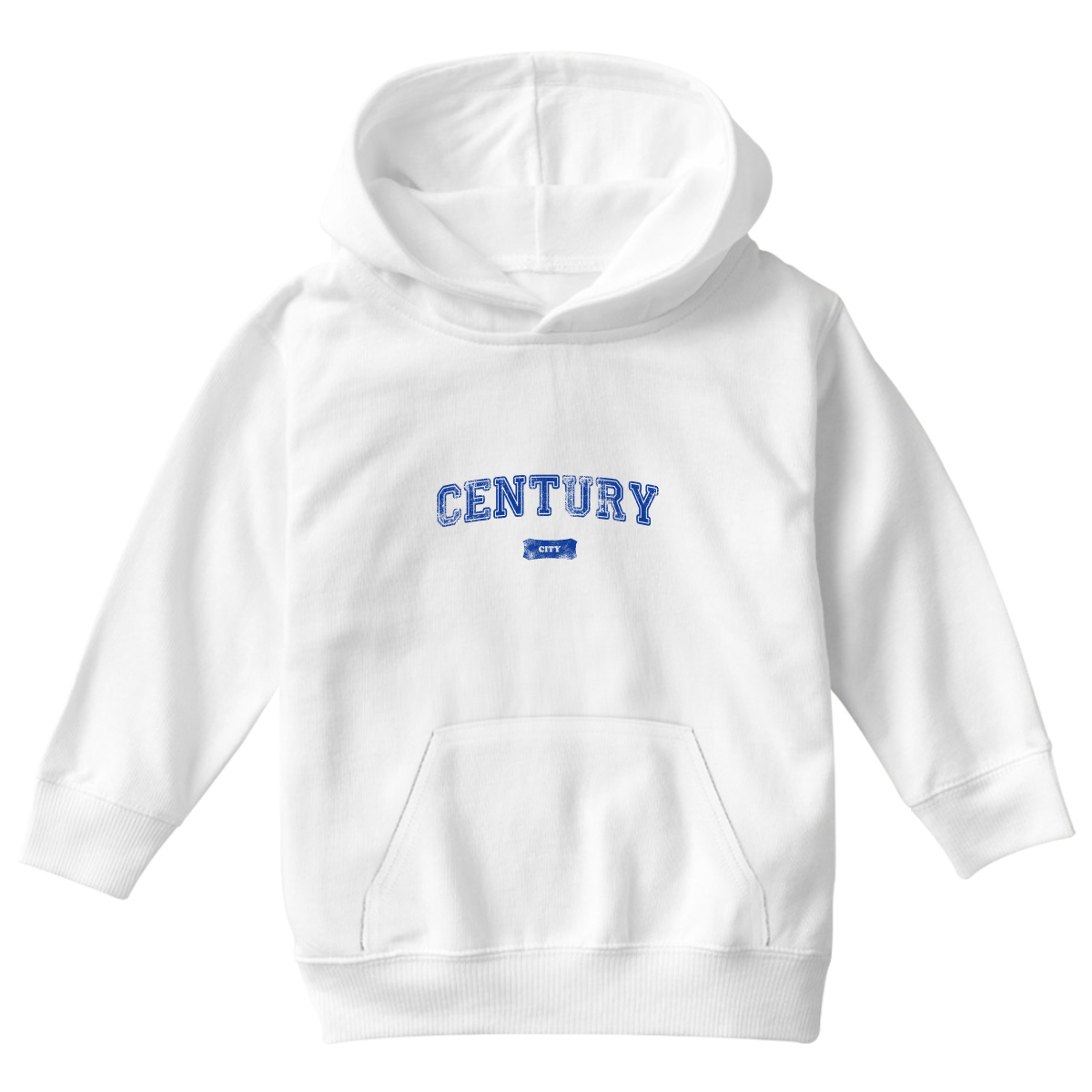 Century City Represent Kids Hoodie | White