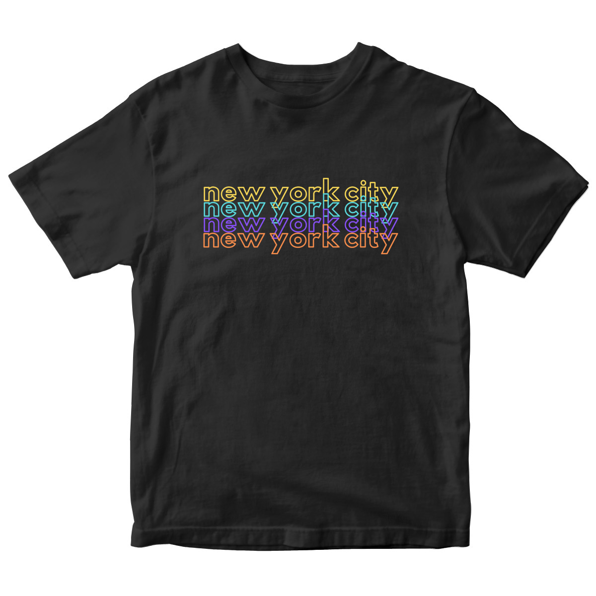 New York City Kids T-shirt | Black