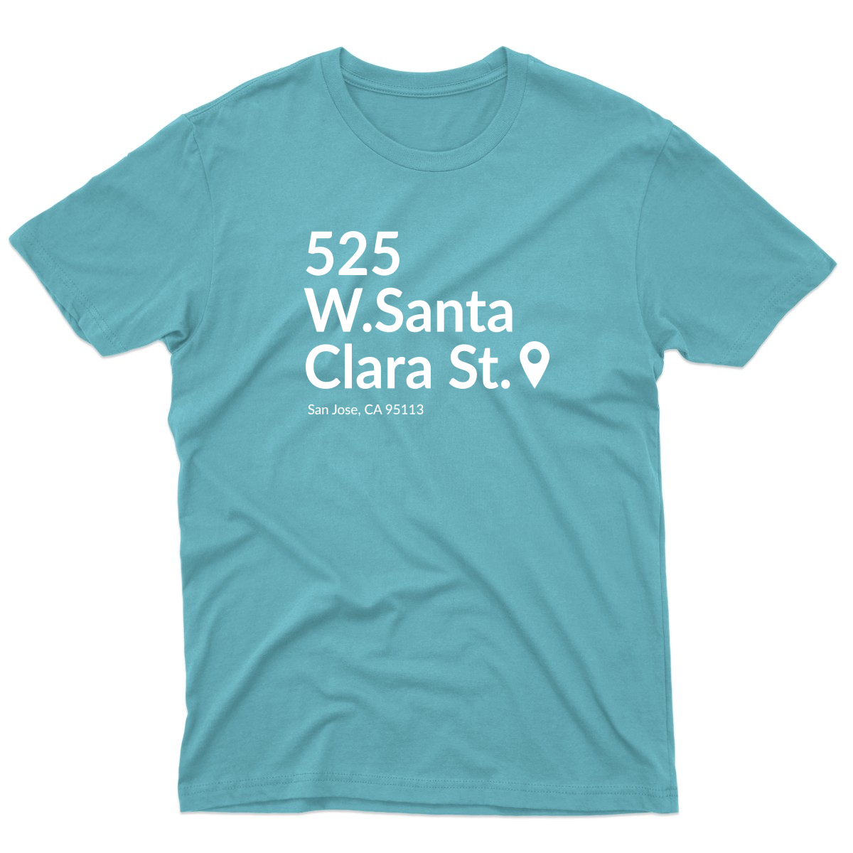 San Jose Hockey Stadium Men's T-shirt | Turquoise