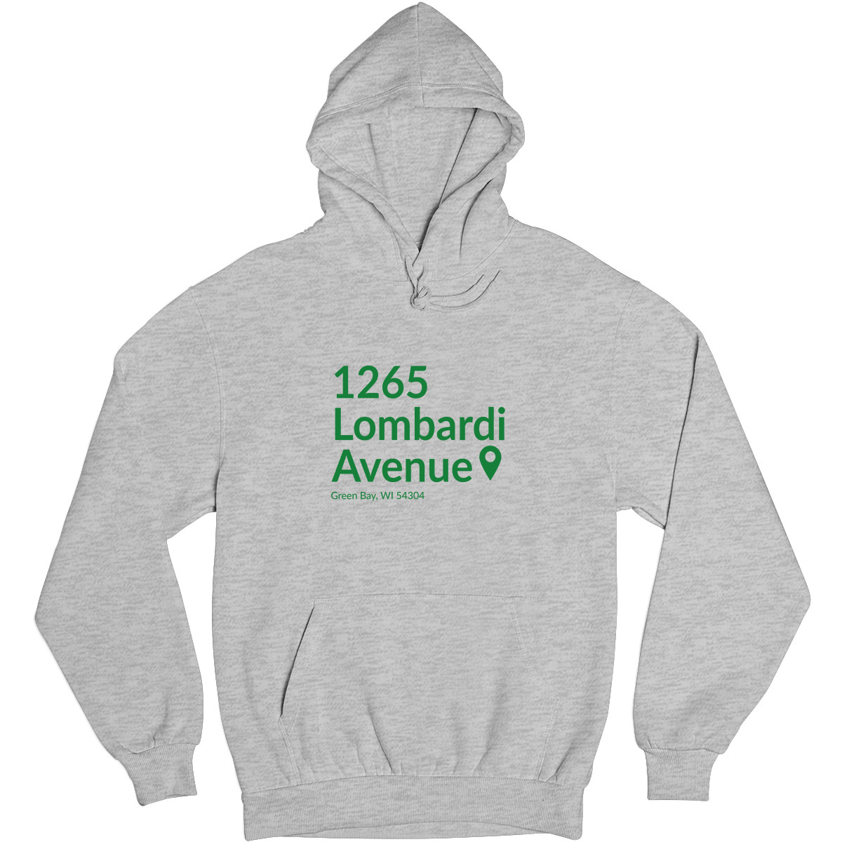 Green Bay Football Stadium Unisex Hoodie | Gray