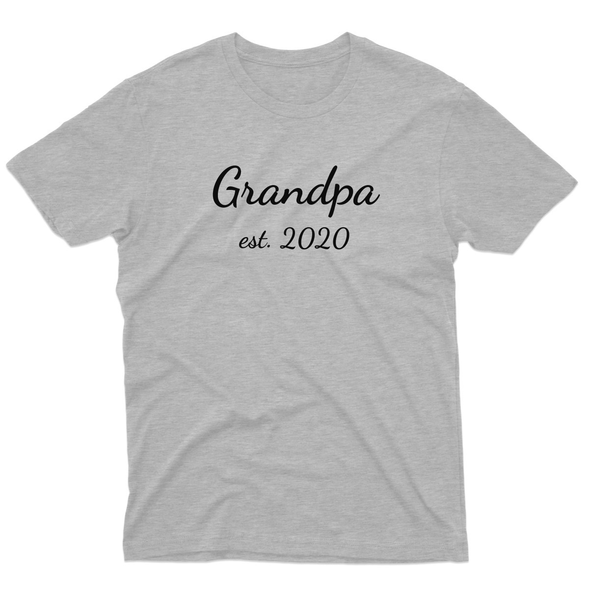 Grandpa Est Shirt 2020 Men's T-shirt | Gray