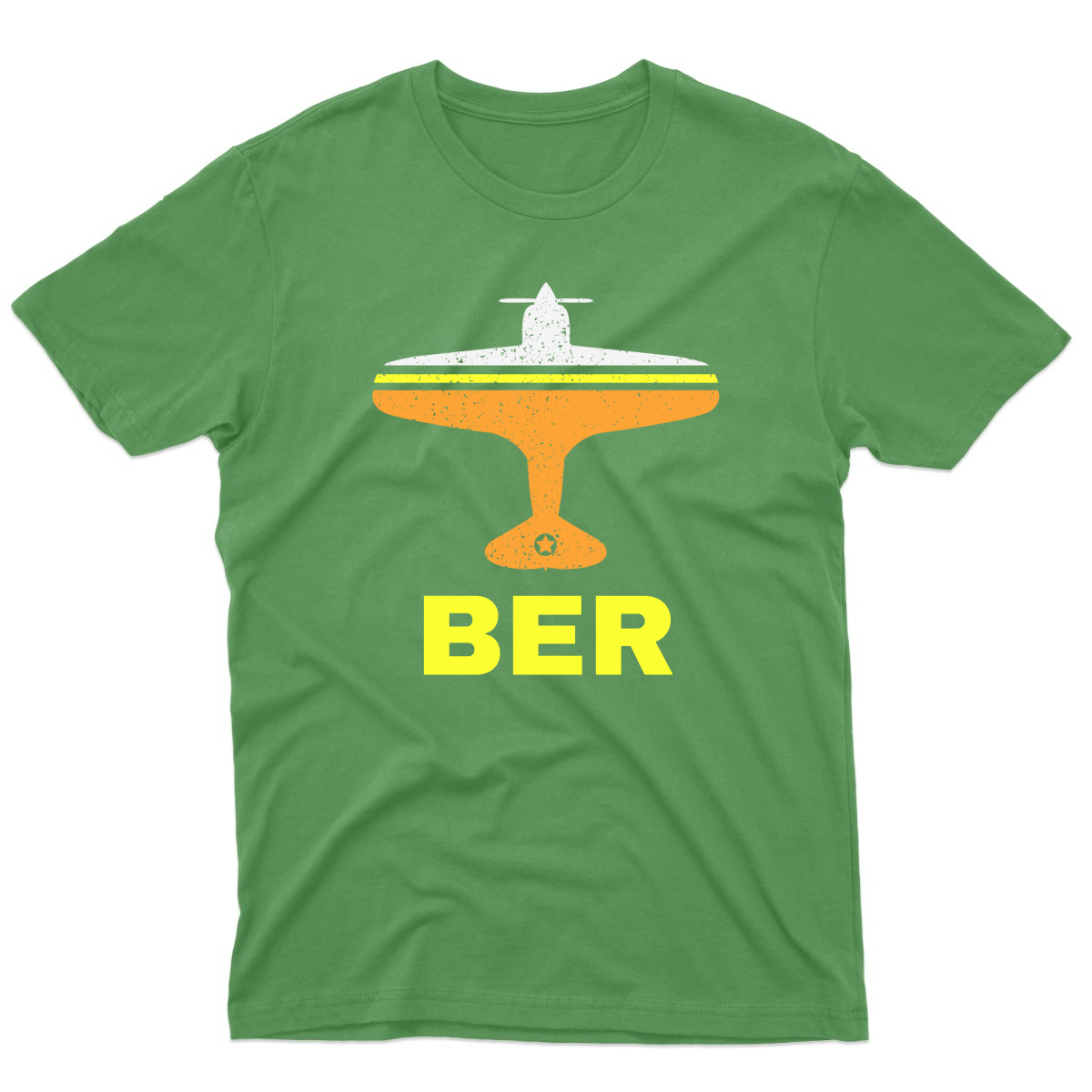 Fly Berlin BER Airport Men's T-shirt | Green