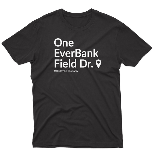 Jacksonville Football Stadium Men's T-shirt | Black