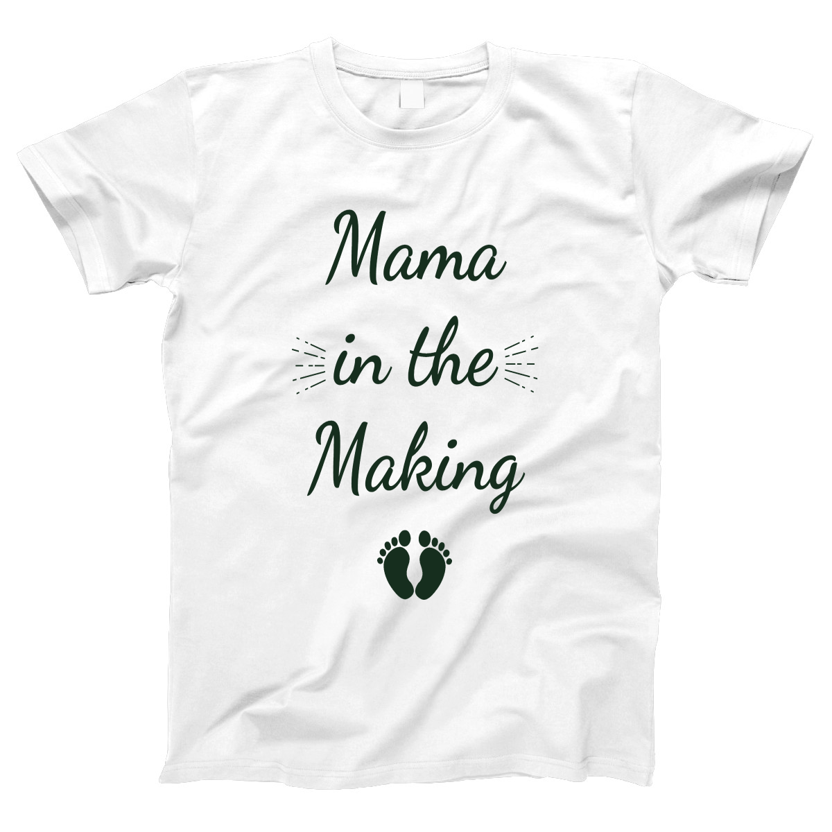 Mama in the Making Shirt Women's T-shirt | White