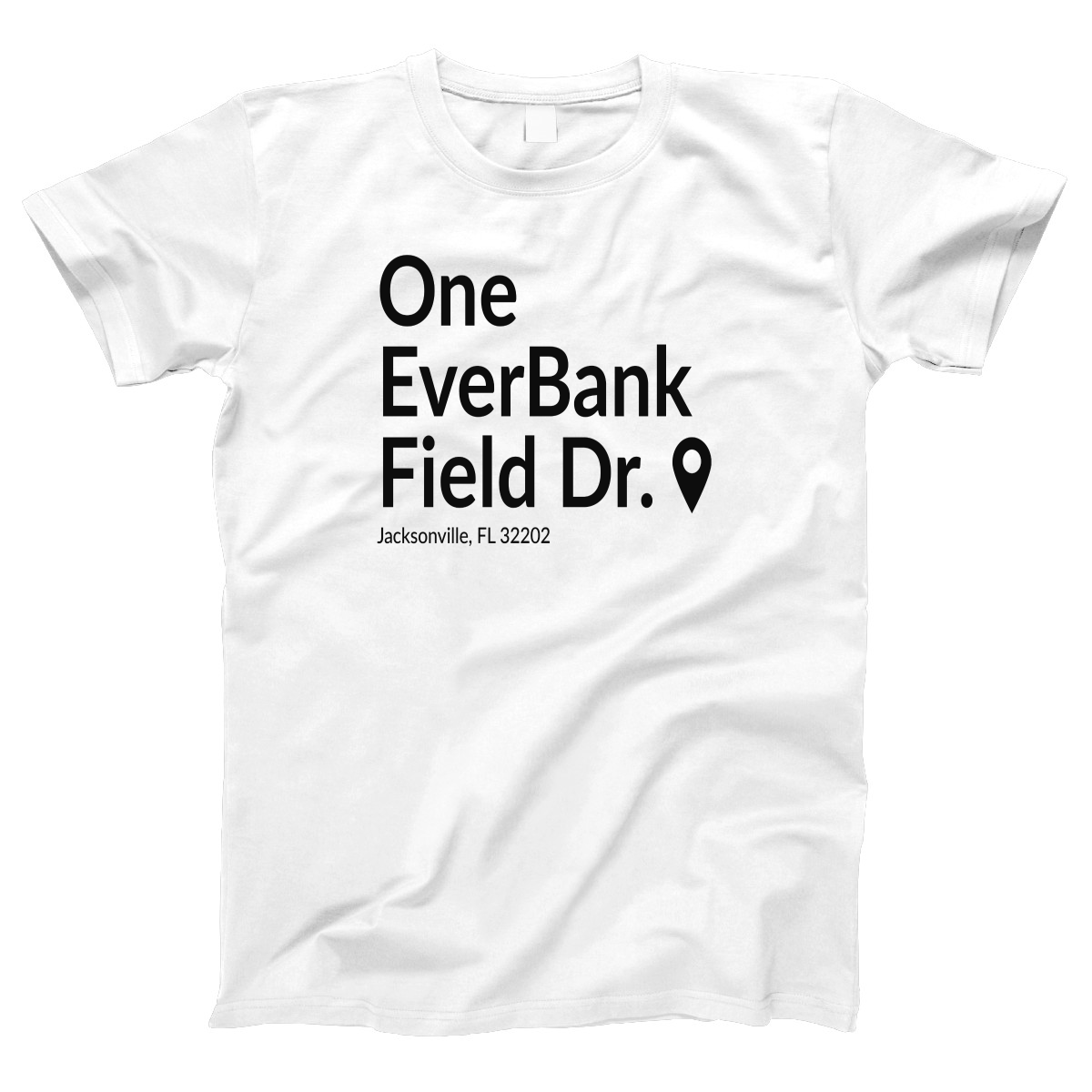 Jacksonville Football Stadium Women's T-shirt | White