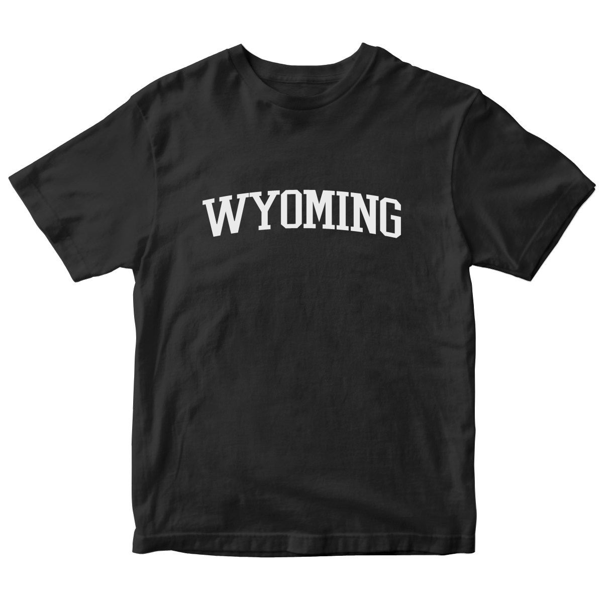 Wyoming Kids T-shirt | Black