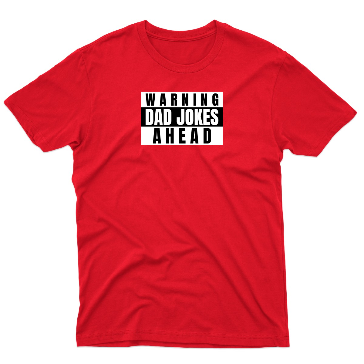 Dad Jokes Men's T-shirt | Red