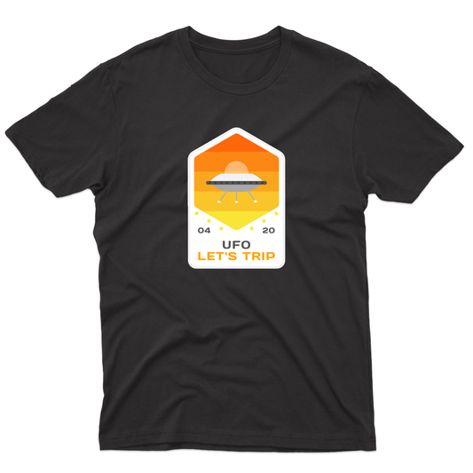 UFO Men's T-shirt | Black