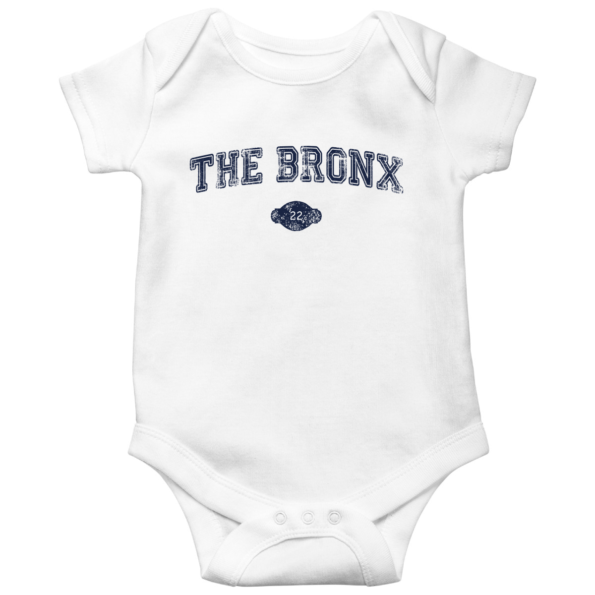 Bronx 1898 Represent Baby Bodysuits | White