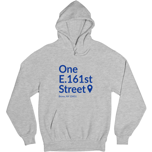 New York Baseball Stadium BXNY Unisex Hoodie | Gray