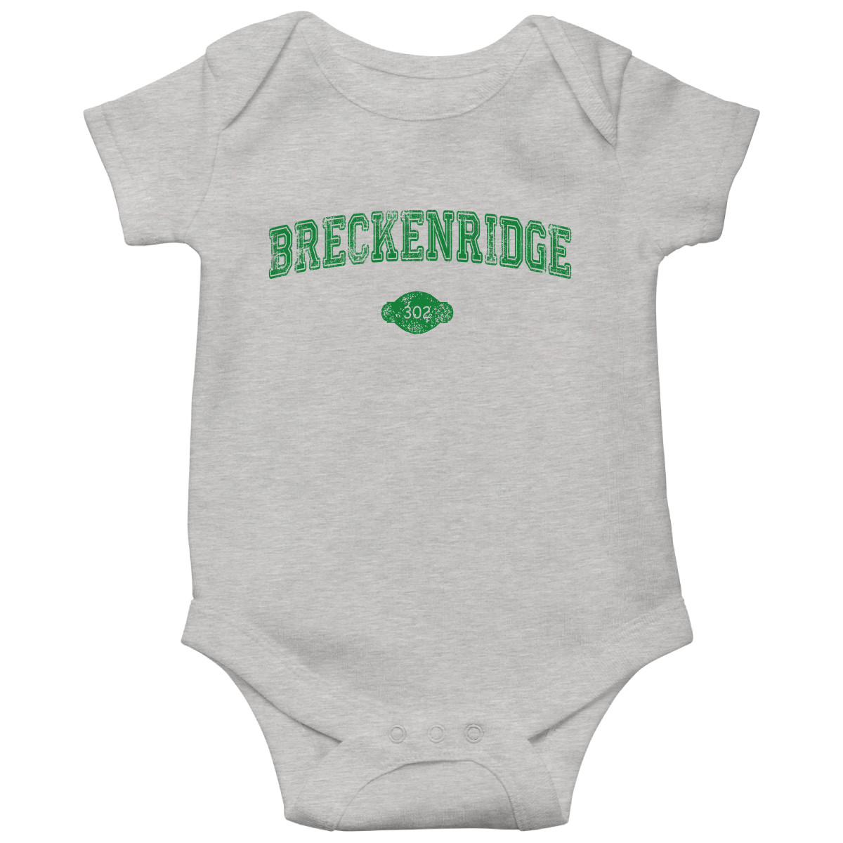 Breckenridge 1880 Represent Baby Bodysuits | Gray
