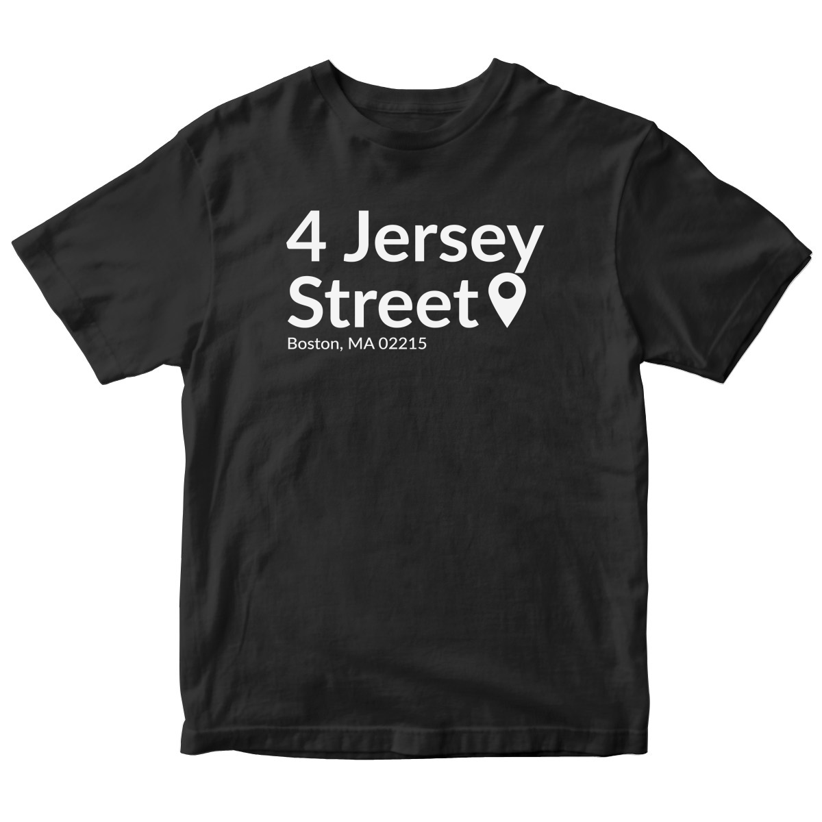 Boston Baseball Stadium Kids T-shirt | Black