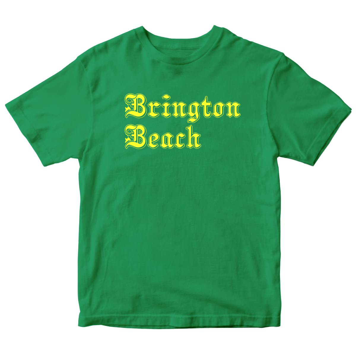 Brighton Beach Gothic Represent Toddler T-shirt | Green