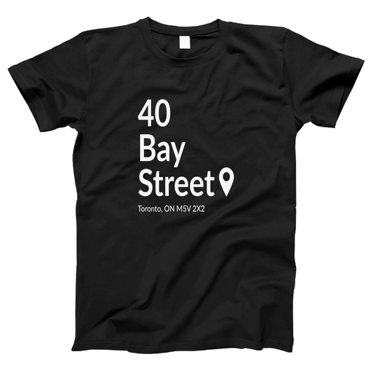 Toronto Basketball Stadium Women's T-shirt | Black