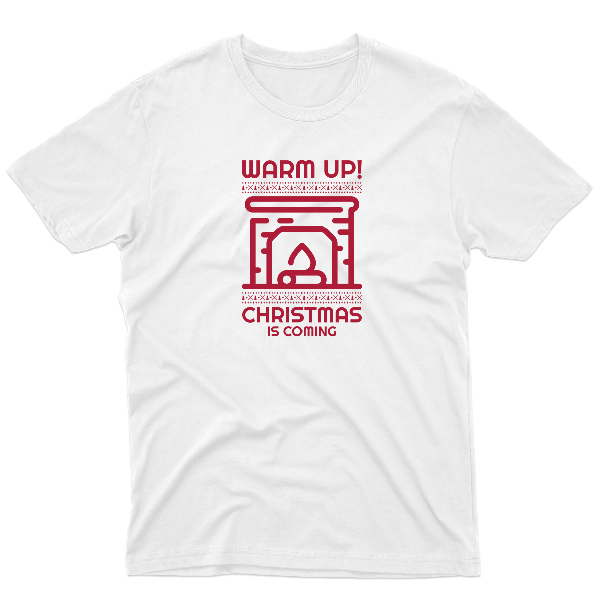 Christmas Is Coming Men's T-shirt | White