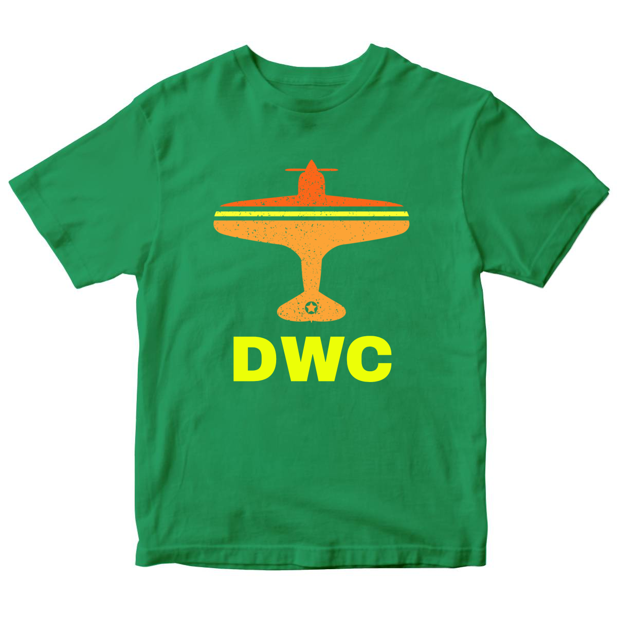 Fly Dubai DWC Airport  Kids T-shirt | Green