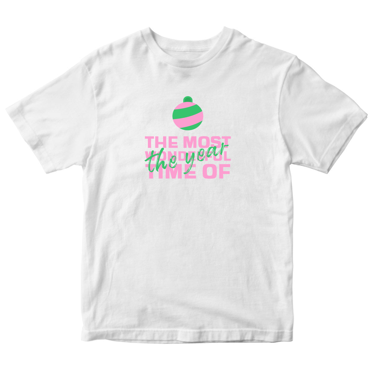 The Most Wonderful Time of the Year Kids T-shirt