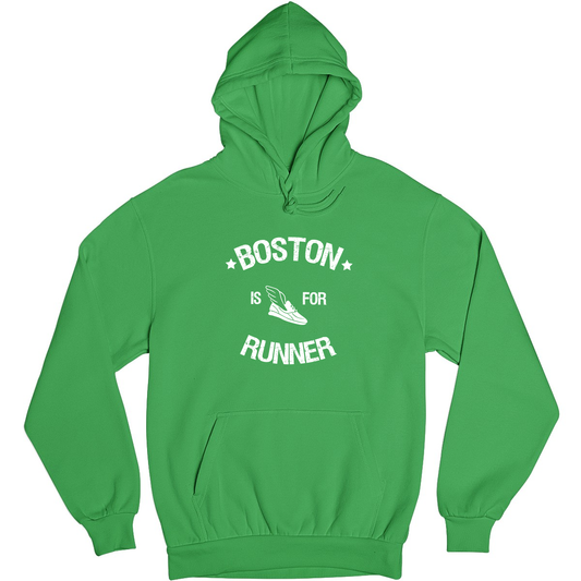 Boston Is For Runners Unisex Hoodie | Green