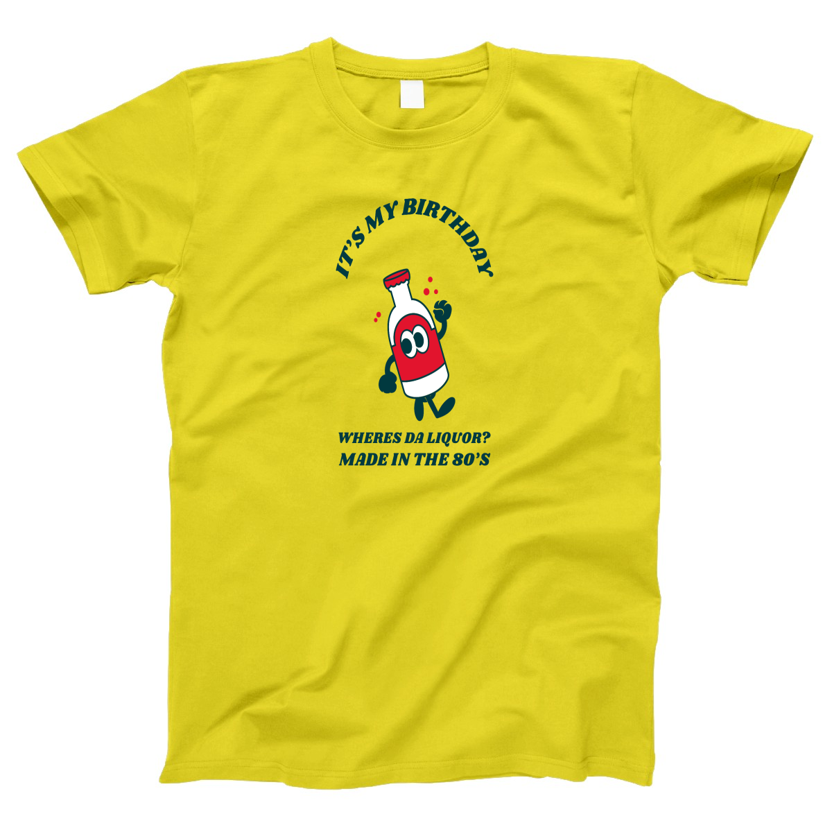 It is my birthday Women's T-shirt | Yellow