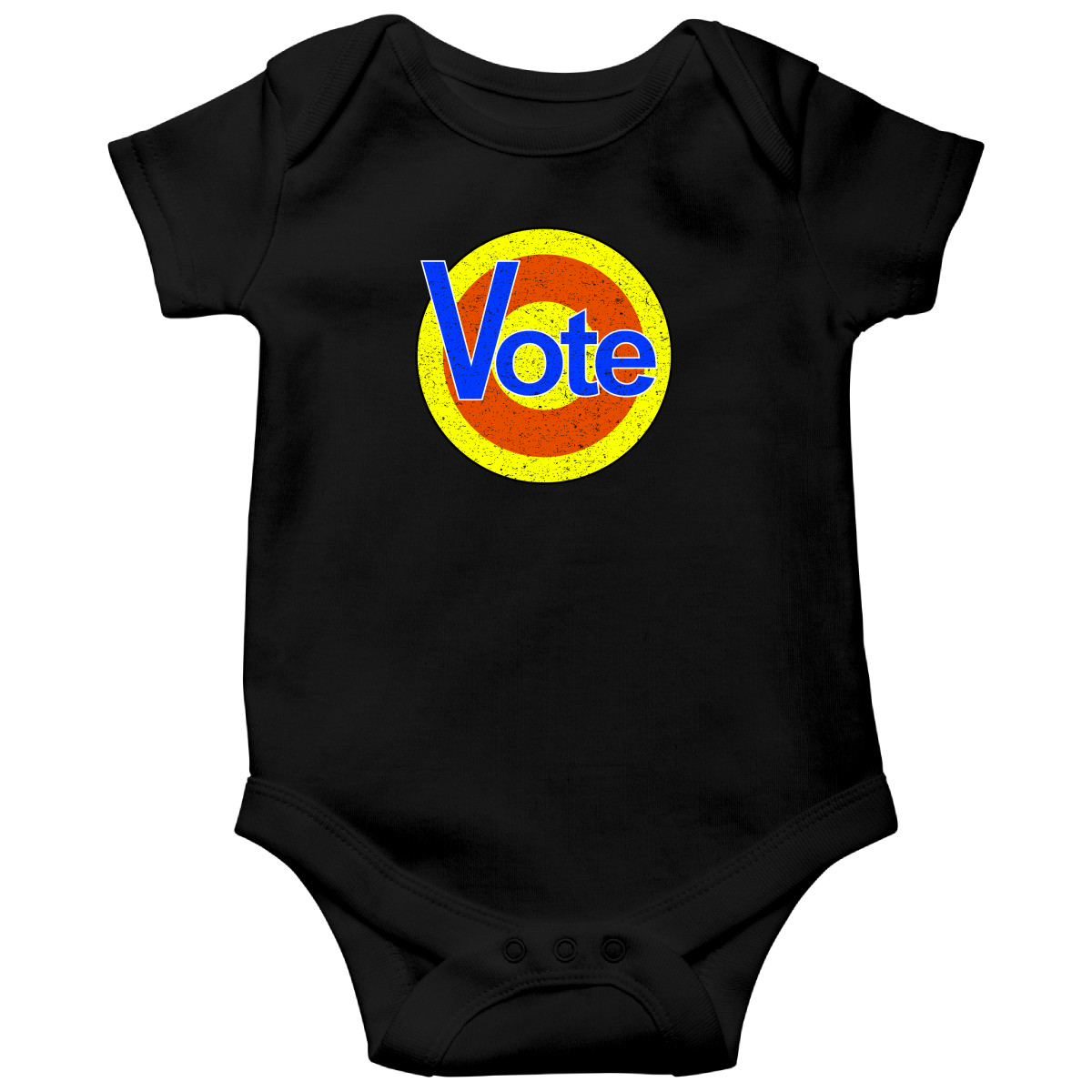 VOTE Removes Stubborn Orange Stains Baby Bodysuits | Black