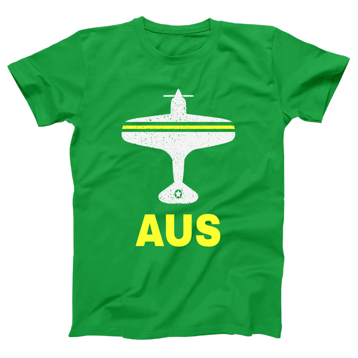 Fly Austin AUS Airport Women's T-shirt | Green