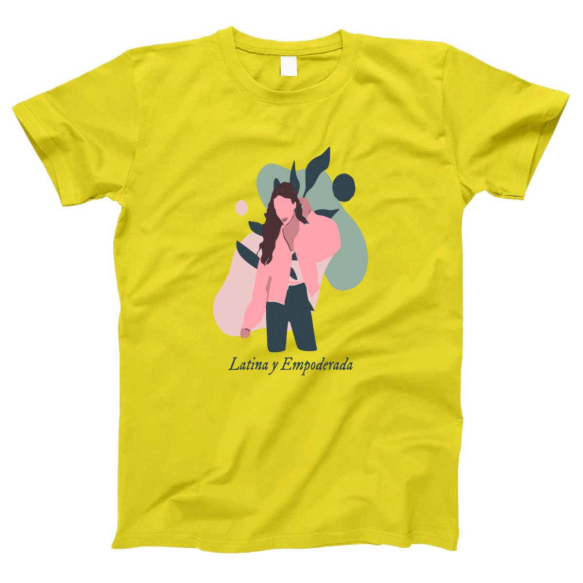Latina y Empoderada  Women's T-shirt | Yellow