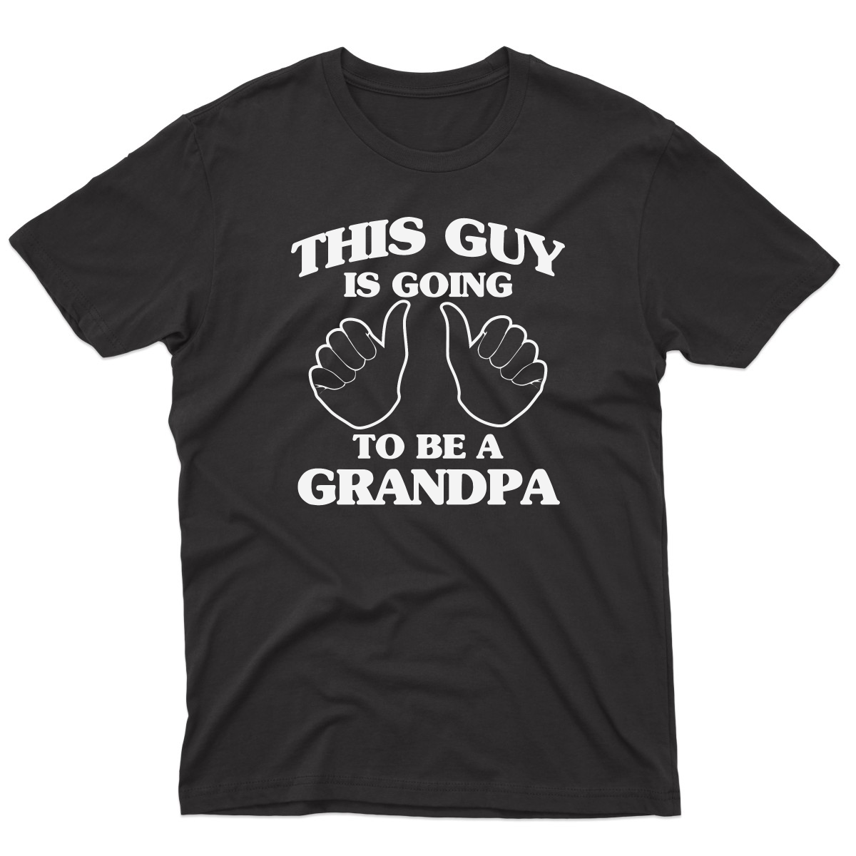 This Guy Is Going To Be A Grandpa Men's T-shirt | Black