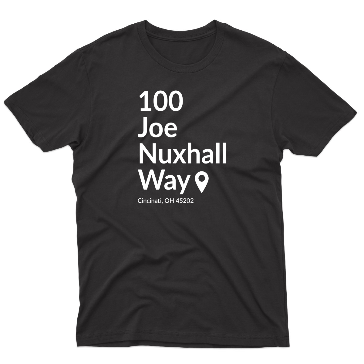 Cincinnati Baseball Stadium Men's T-shirt | Black
