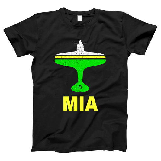 Fly Miami MIA Airport Women's T-shirt | Black