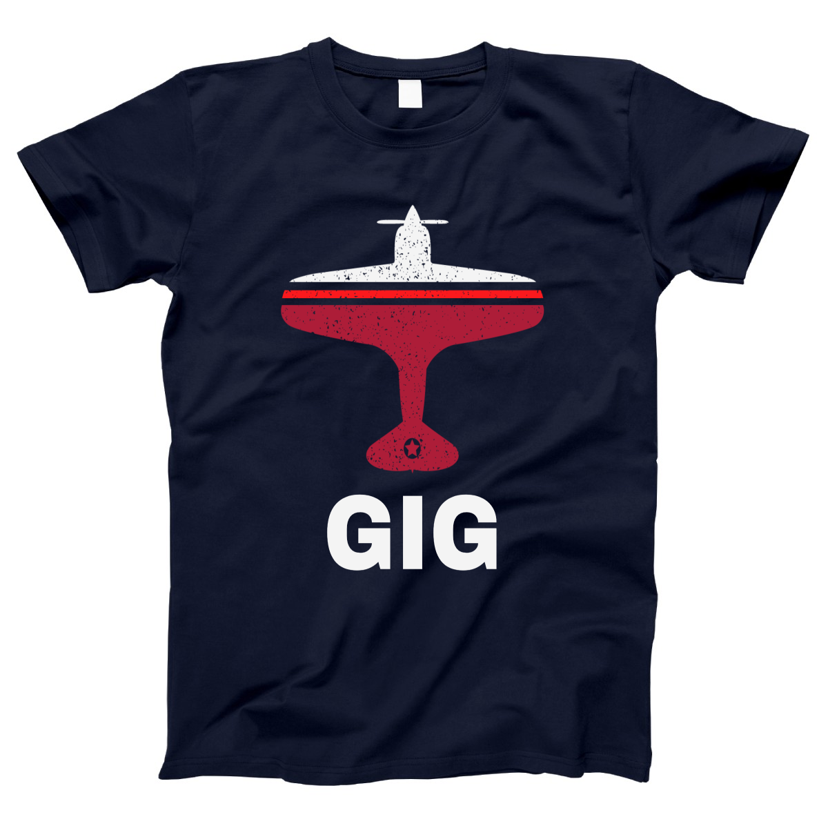 Fly Rio de Janerio GIG Airport Women's T-shirt | Navy