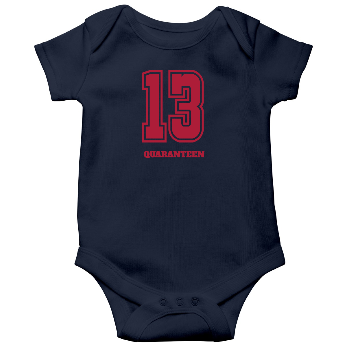 13 QUARANTEEN Baby Bodysuits | Navy