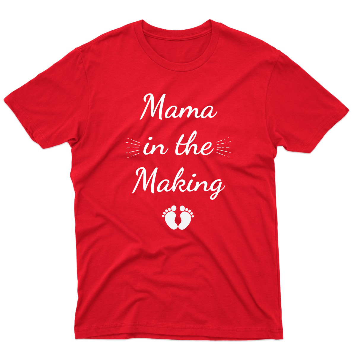 Mama in the Making Shirt Men's T-shirt | Red