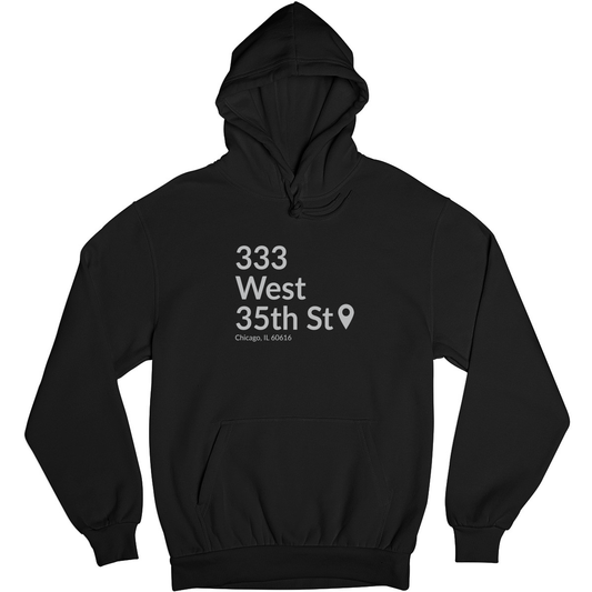 Chicago Baseball Stadium South Side Unisex Hoodie | Black