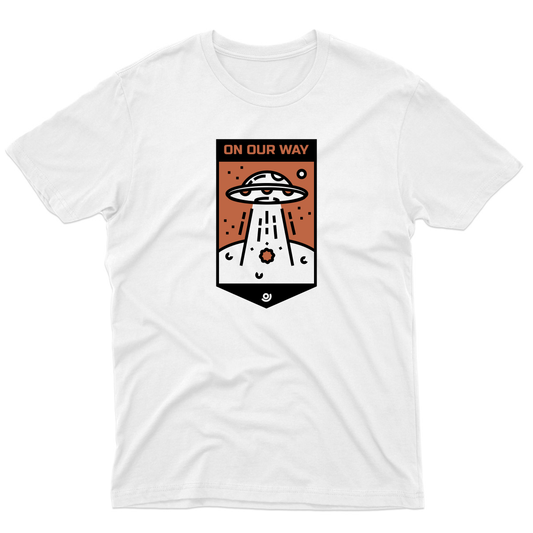 On Our Way Men's T-shirt | White