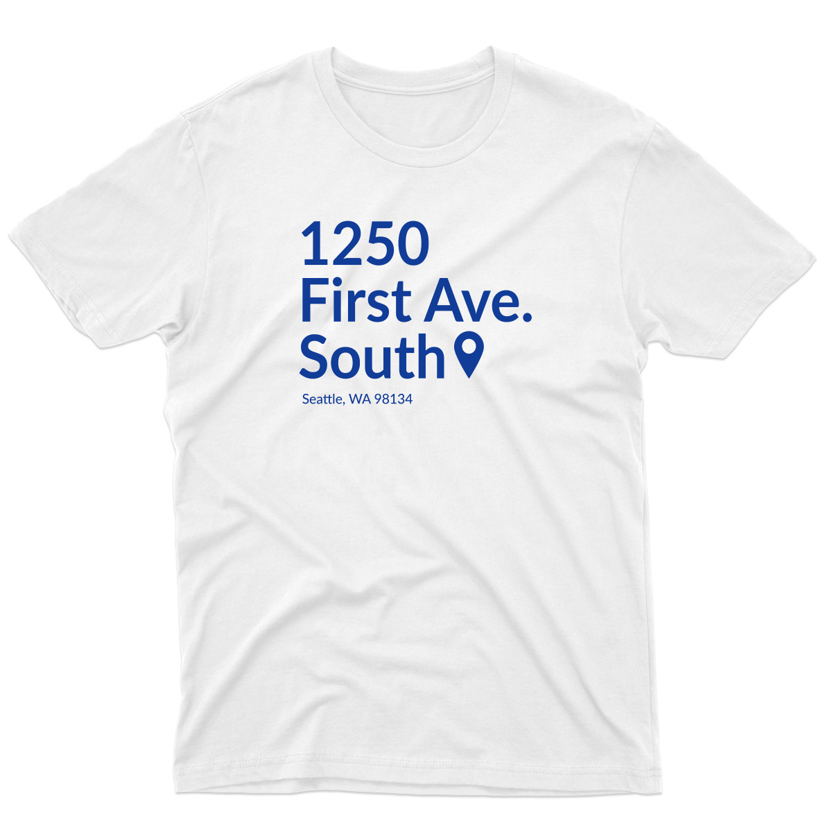 Seattle Baseball Stadium Men's T-shirt | White