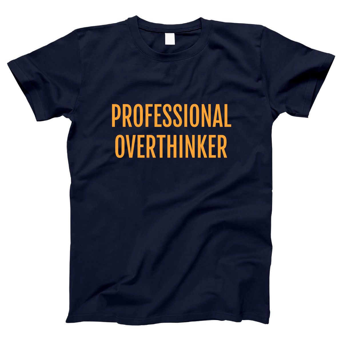 Professional Overthinker Women's T-shirt | Navy