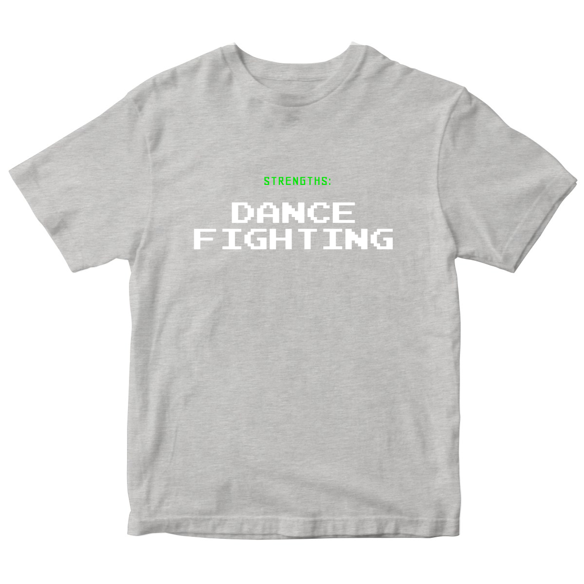 Strengths Dance Fighting  Kids T-shirt | Gray
