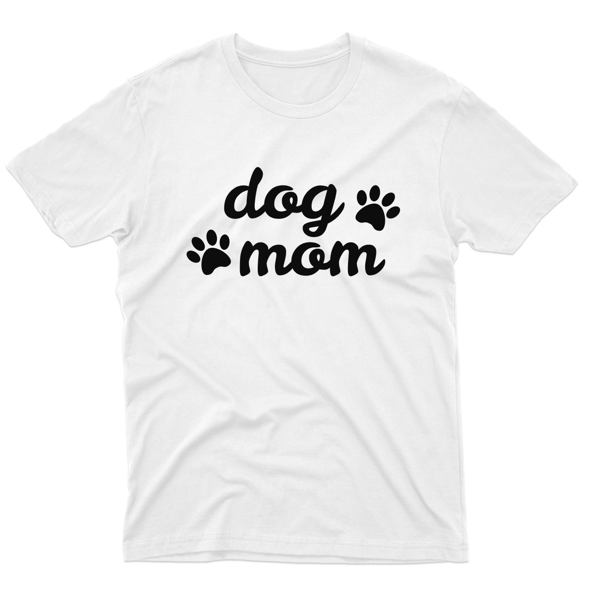 Dog Mom Men's T-shirt | White