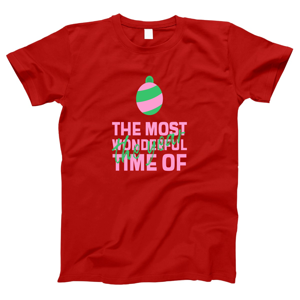 The Most Wonderful Time of the Year Women's T-shirt | Red