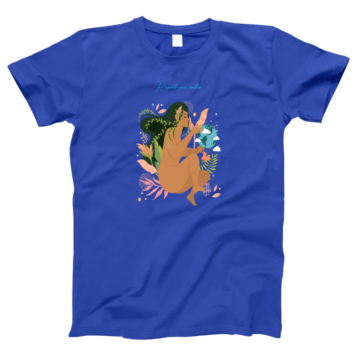 Respect your mother Women's T-shirt | Blue